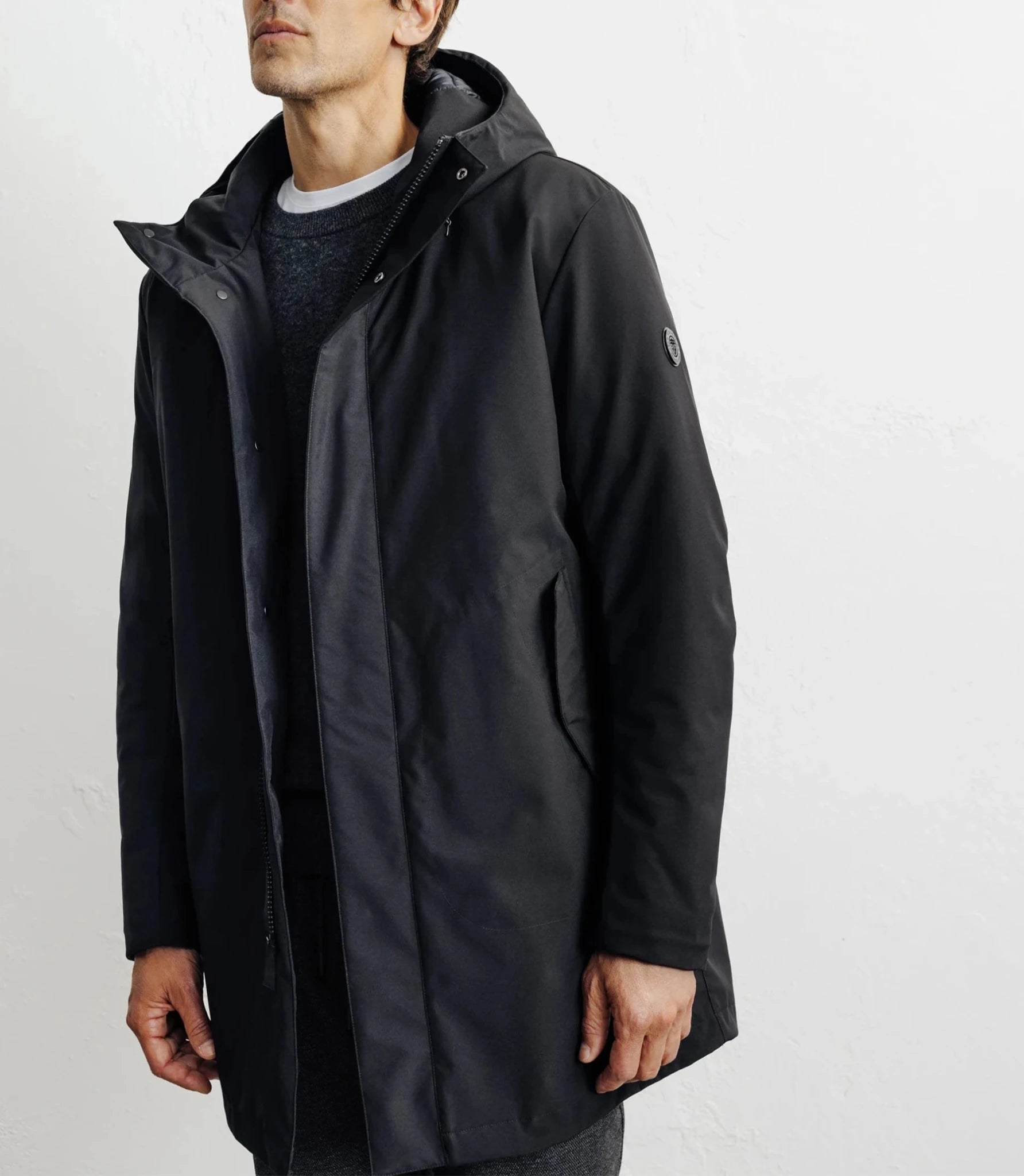 Parka sport noire