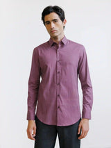 Chemise fantaisie bordeaux