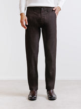 Pantalon casual marron