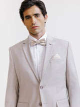 Beige fancy bow tie
