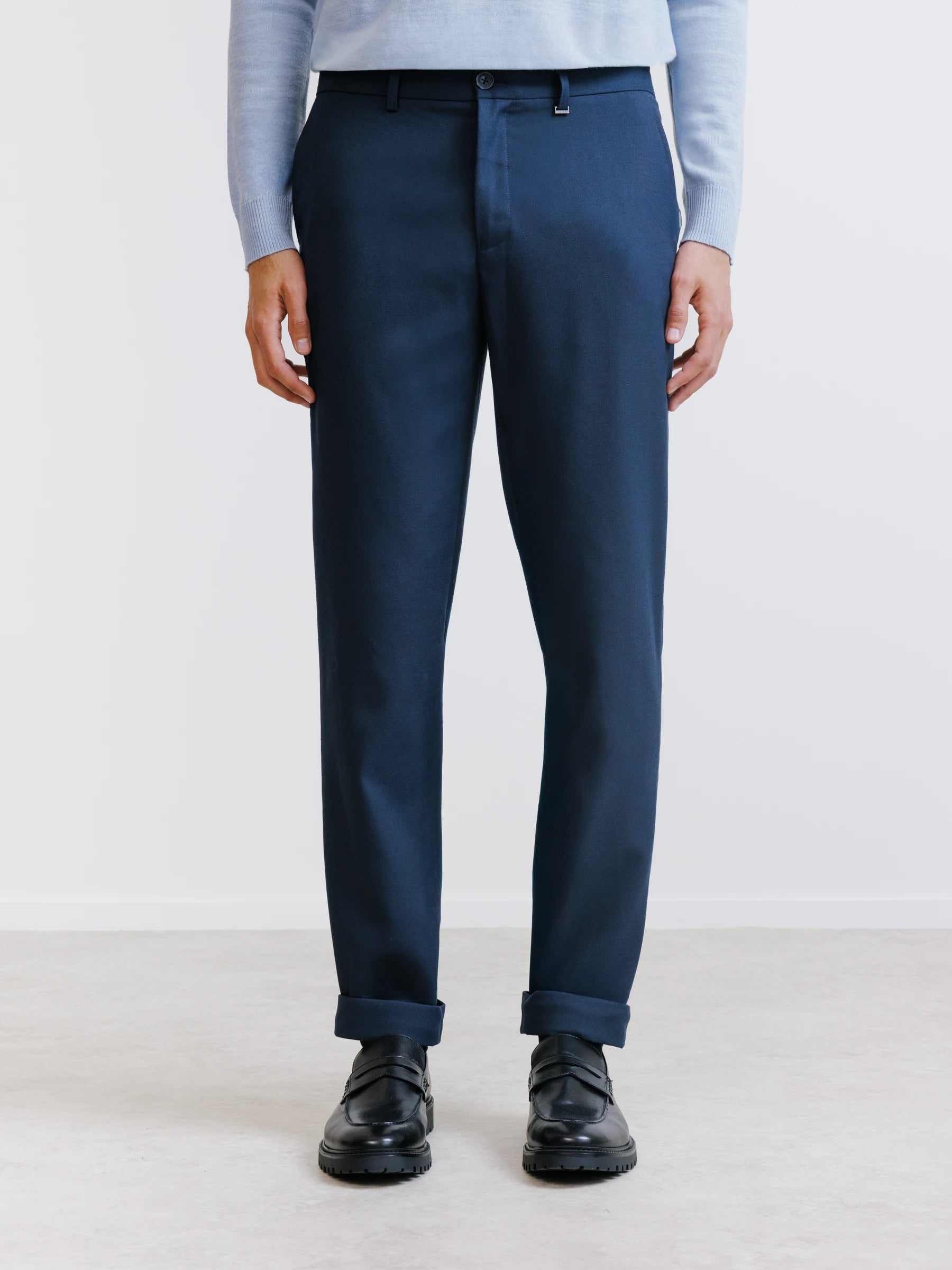 Navy armored pants