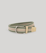 Ceinture tressée sauge - IZAC