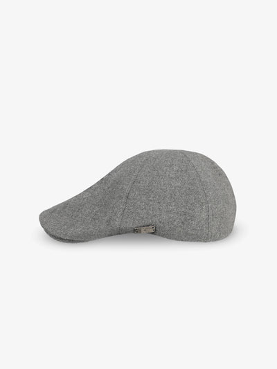 Gavroche plain faux grey fabric