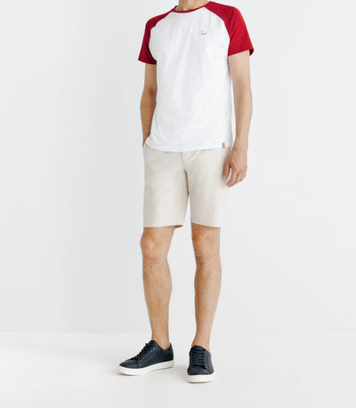 T-shirt manches courtes rouge - IZAC