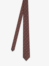 Brown novelty tie