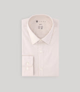 Chemise ville unie beige - IZAC