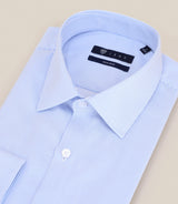 Chemise ville non iron bleue