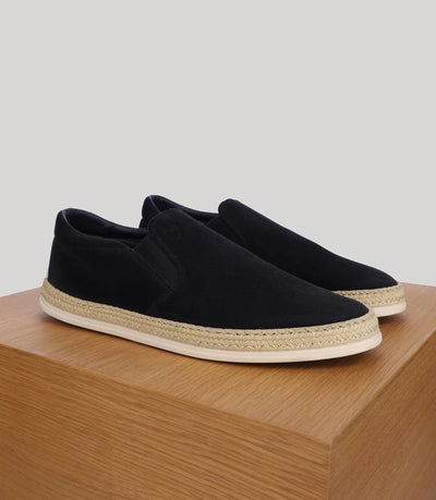 Chaussures en suède marine - IZAC