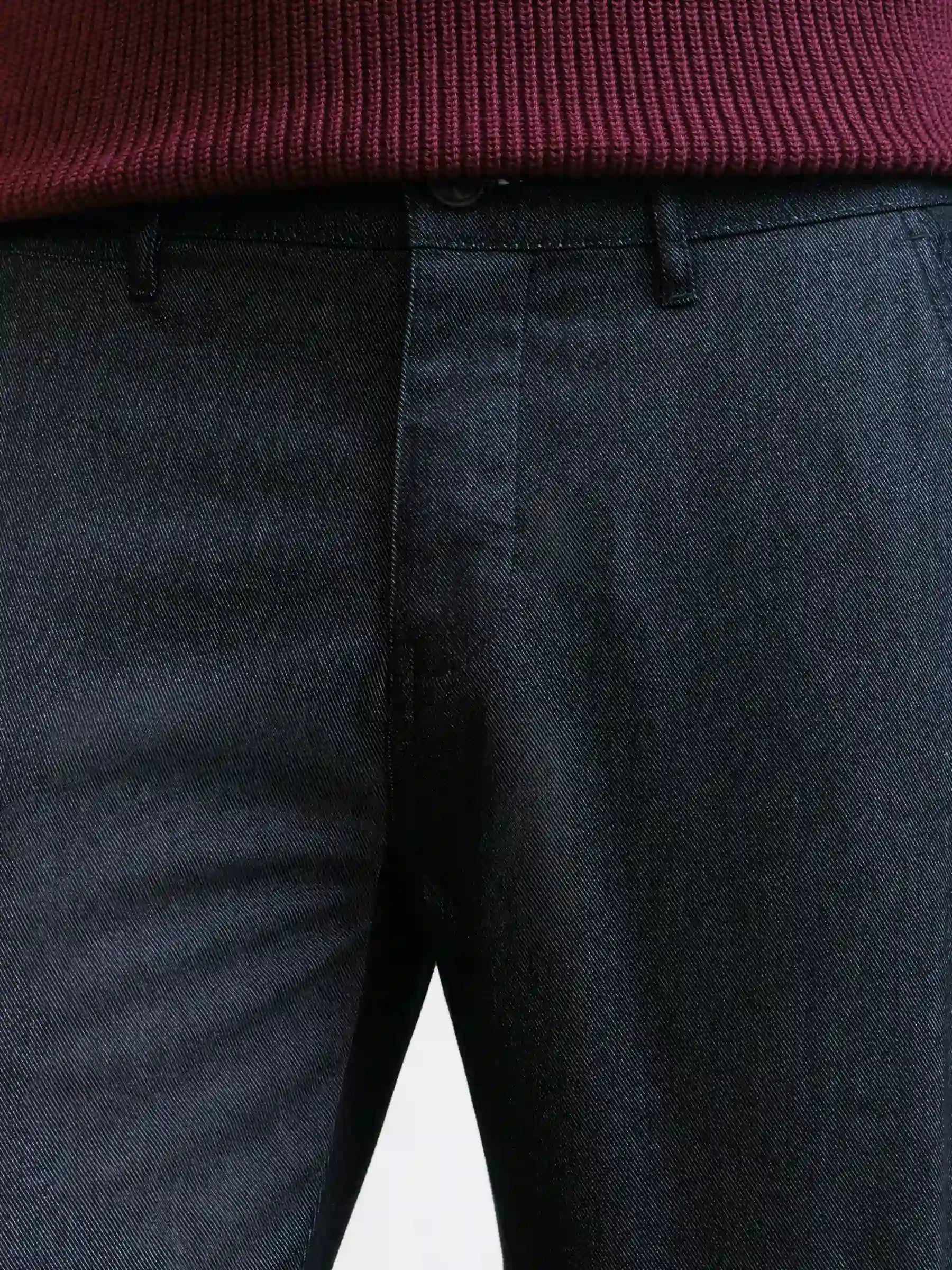 Pantalon casual noir