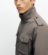 4-pocket taupe parka