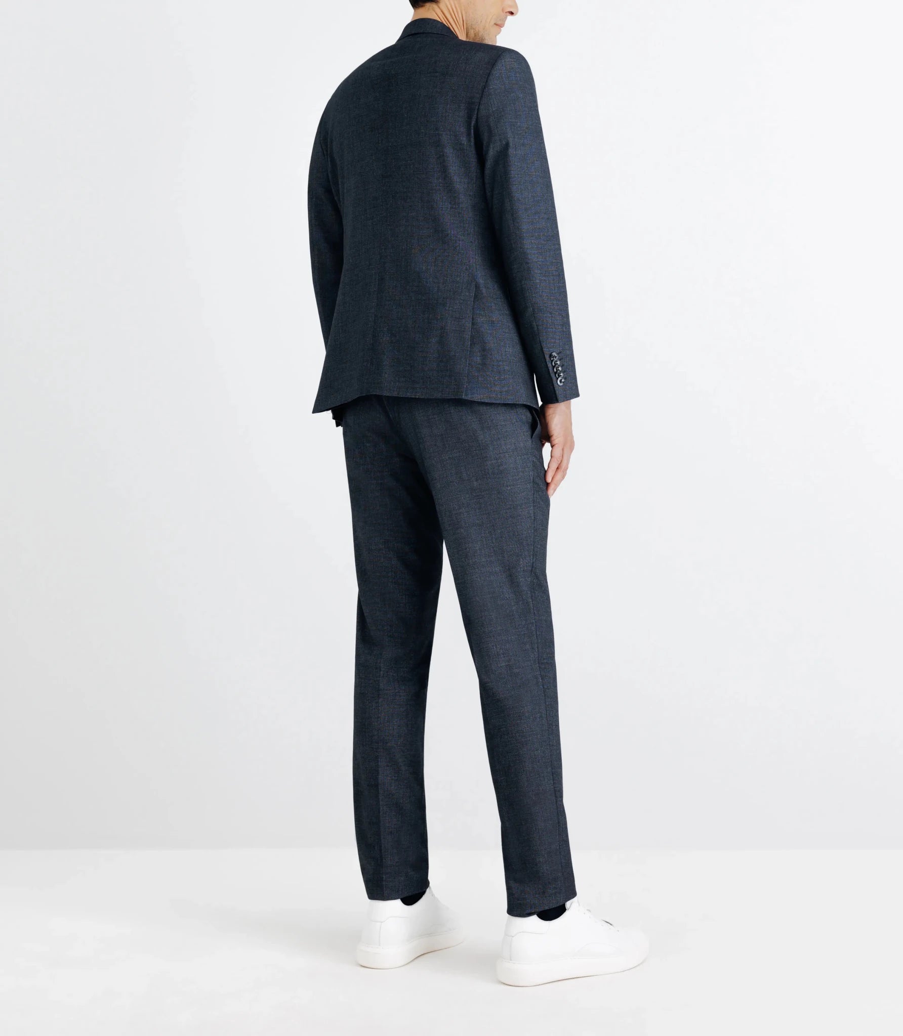 Costume avec 2 boutons bleu denim - IZAC
