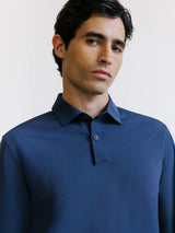 Polo non iron marine