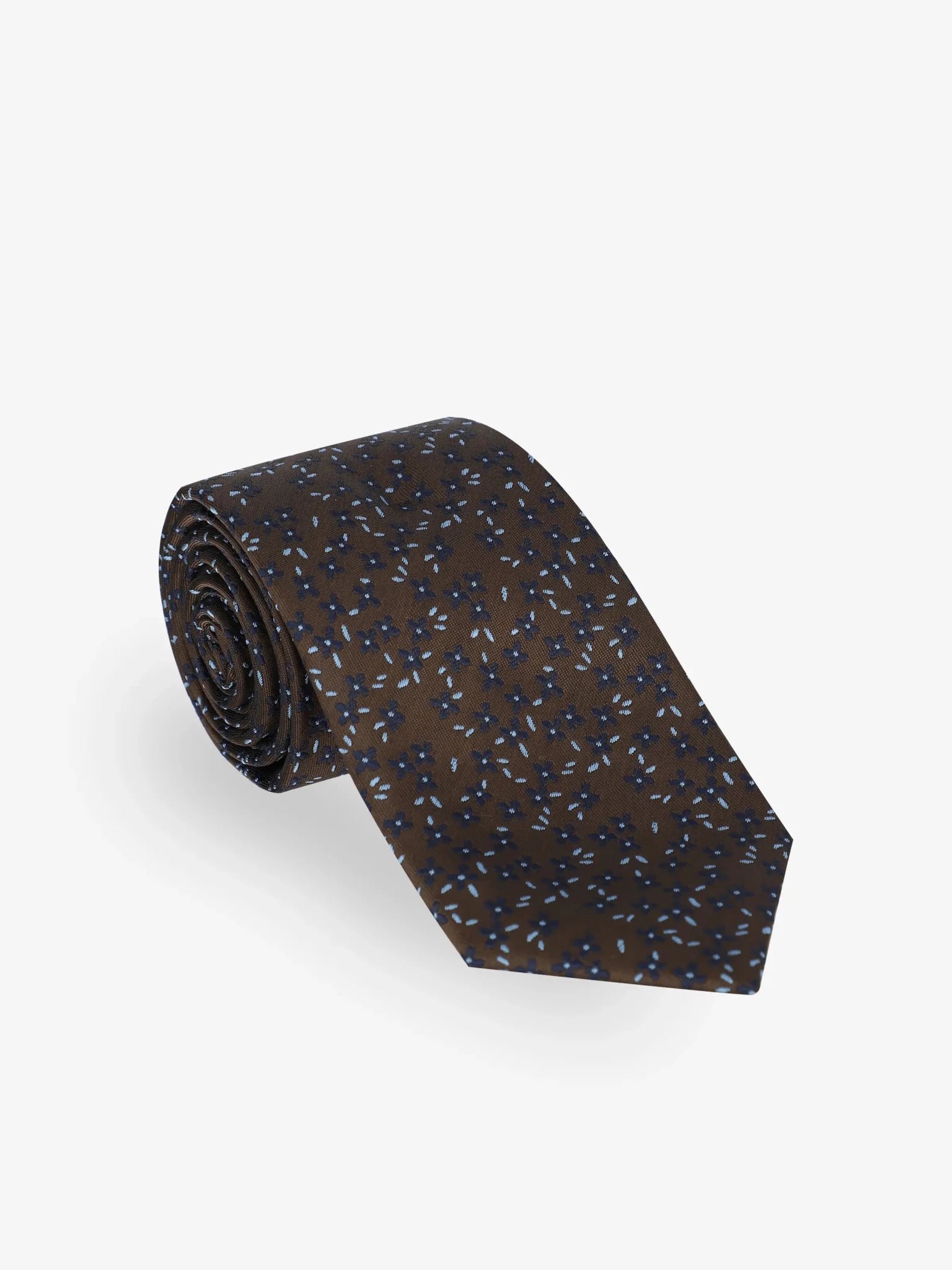 Brown novelty tie