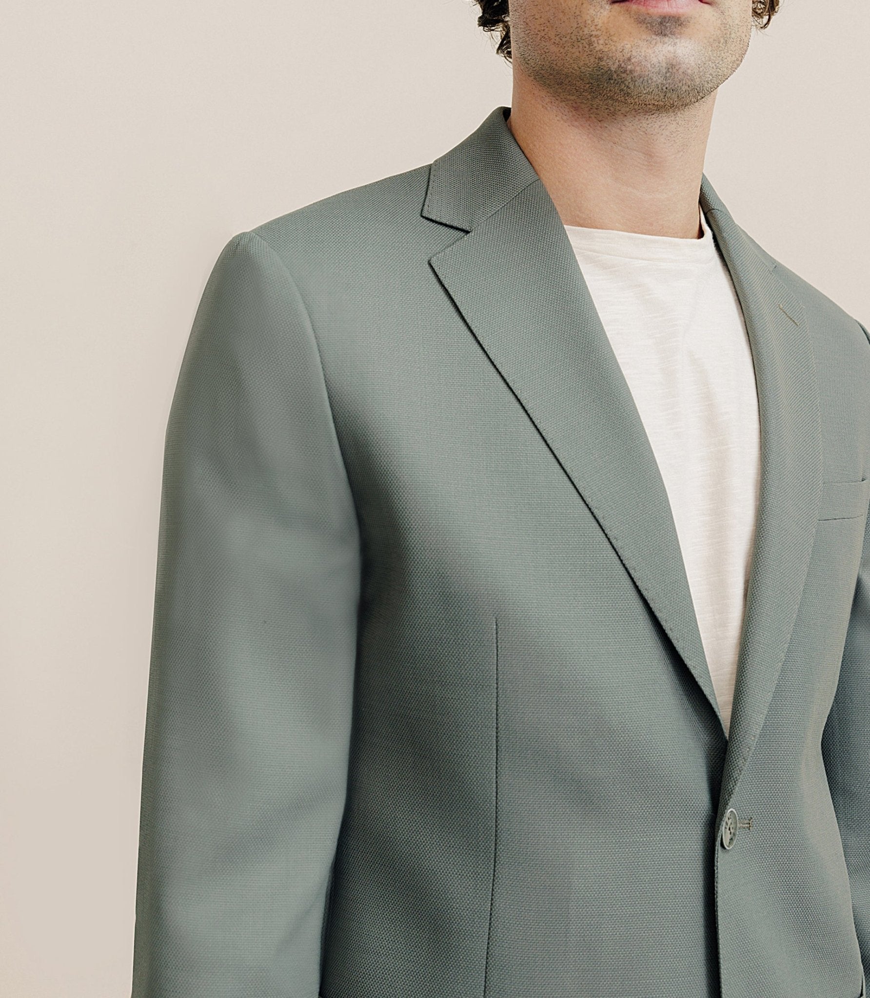 Costume 2 boutons kaki - IZAC