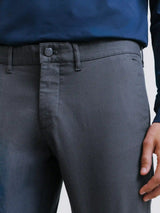 Pantalon armuré slim gris