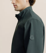 Blouson col montant kaki
