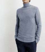 100% chatter indigo turtleneck