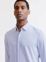 Chemise en maille ciel