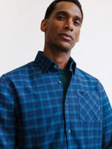 Green plaid shirt