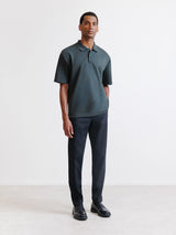 Polo oversize kaki foncé