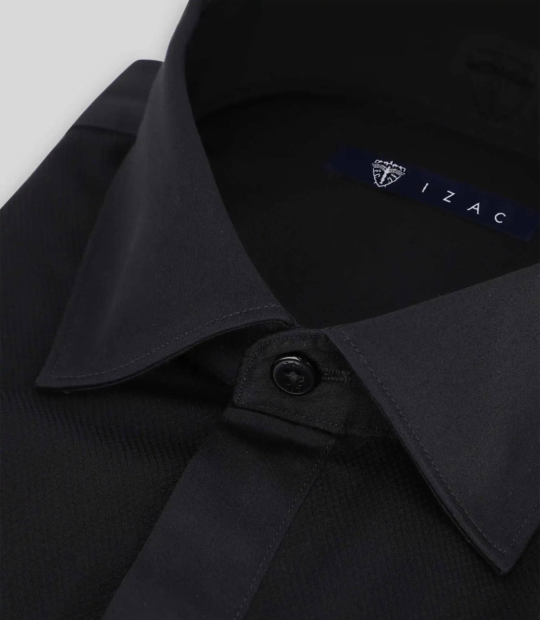 Chemise cérémonie noire - IZAC