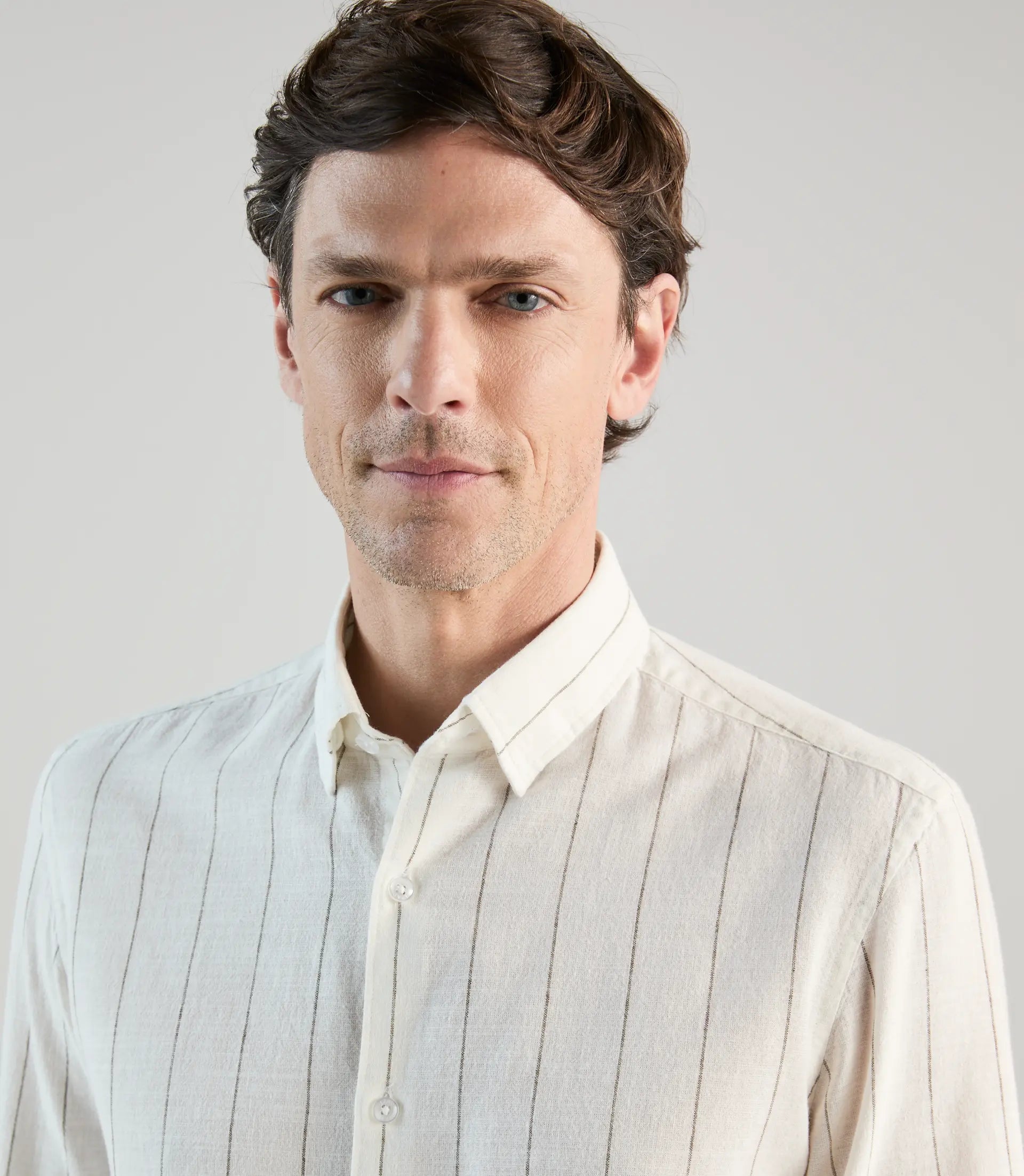 Chemise casual blanche - IZAC