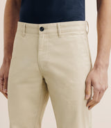 Pantalon en coton beige