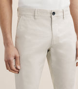 Pantalon en coton mastic