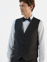 Black city vest