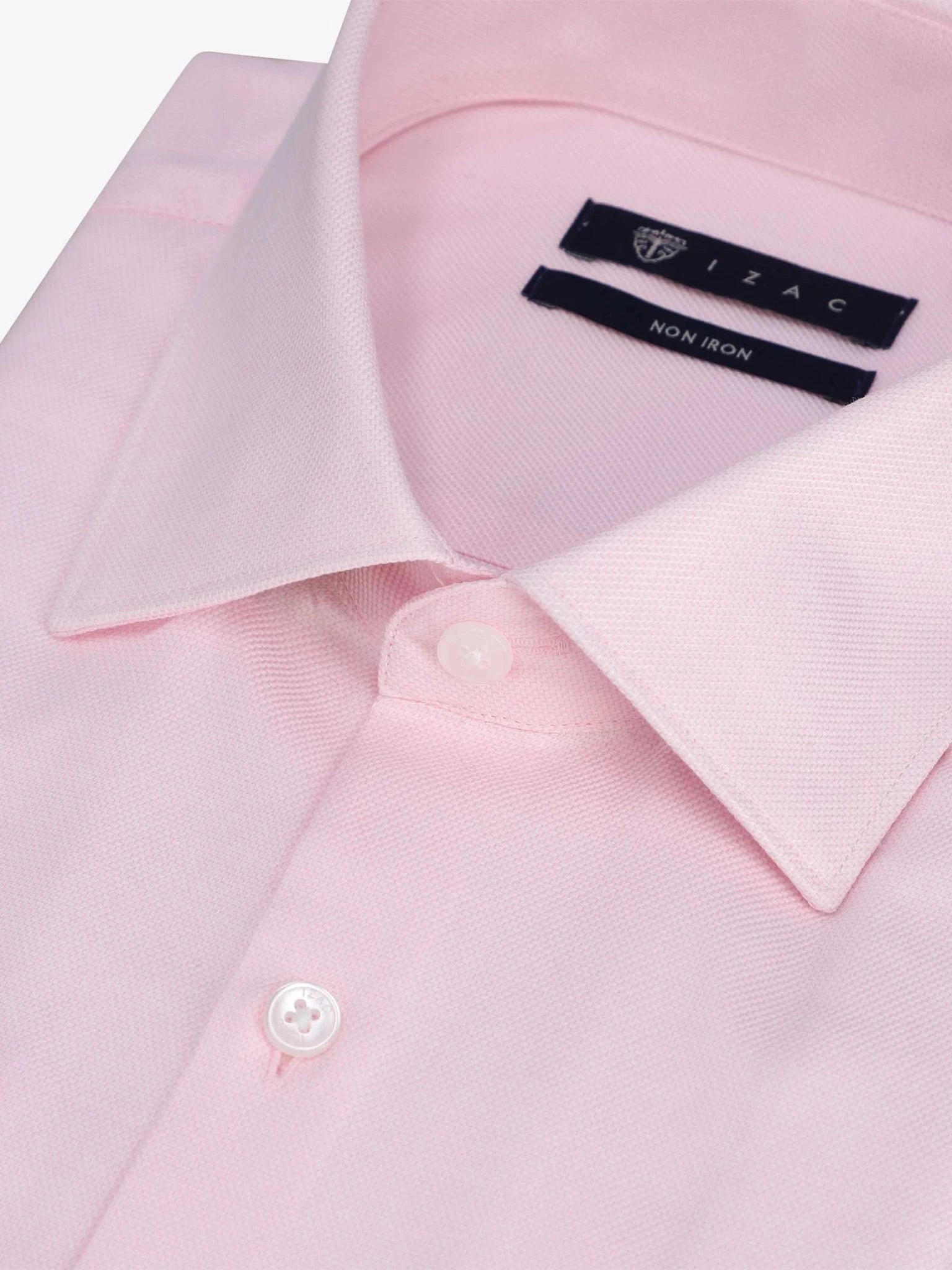 Chemise non iron rose
