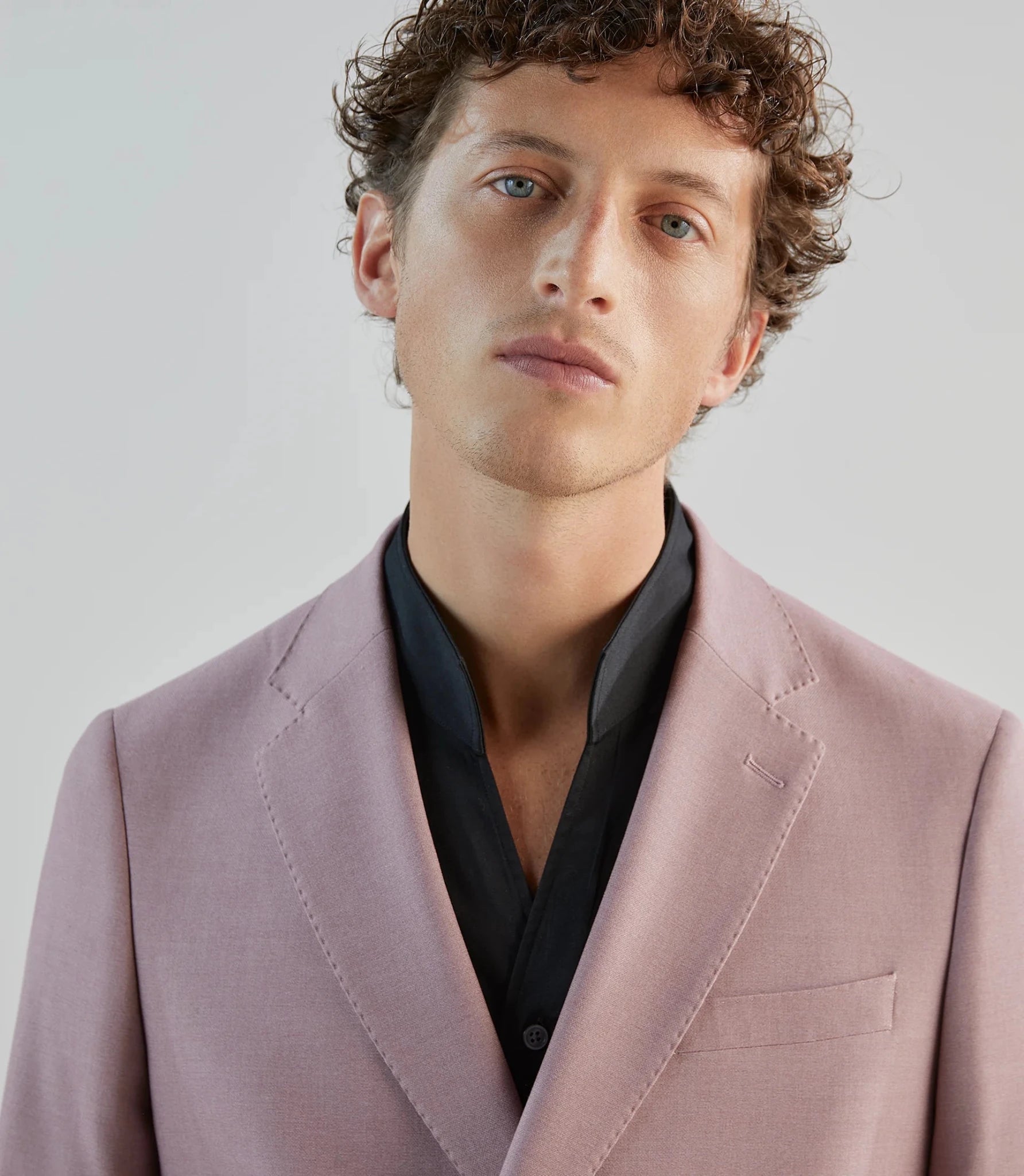 Costume croisé mauve - IZAC