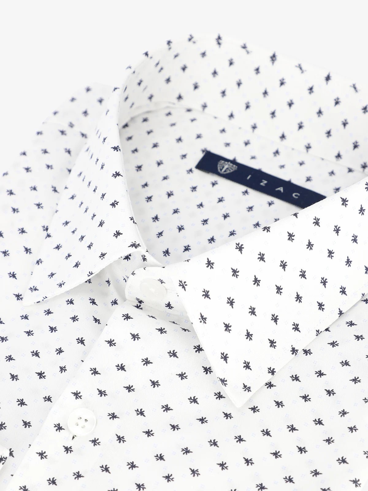 Chemise fantaisie bleue - IZAC