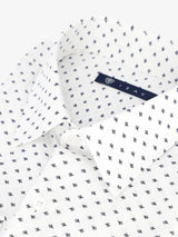 Chemise fantaisie bleue