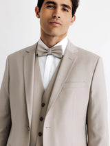 Adjusted suit 2 beige buttons