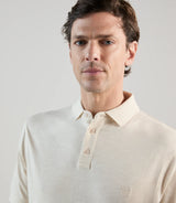 Polo à manches courtes tie and dye taupe - IZAC