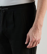 Bermuda en maille noir - IZAC