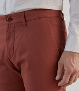 Pantalon armuré rouge bordeaux - IZAC