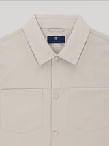 Surchemise matière technique beige - IZAC
