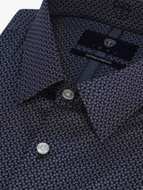 Navy blue fancy shirt