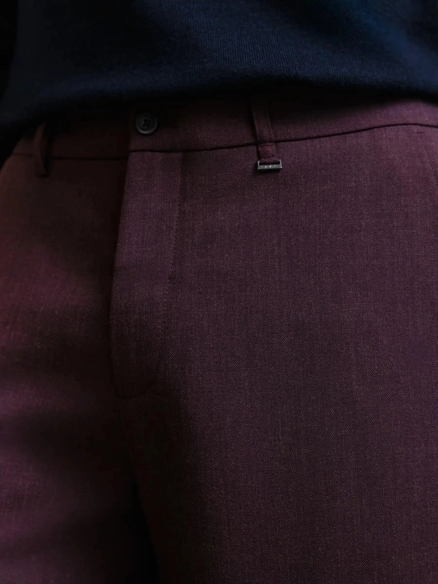 Pantalon armuré bordeaux - IZAC