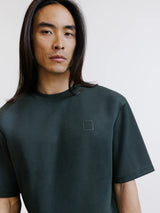 T-shirt oversize kaki foncé