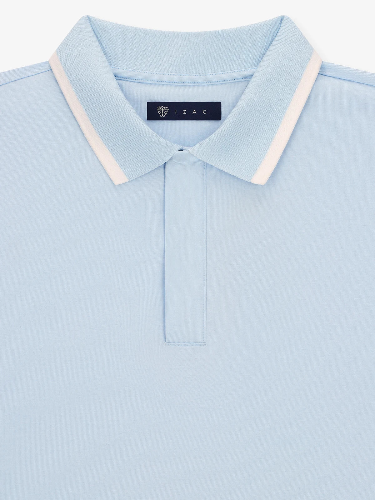 Polo en jersey ciel - IZAC