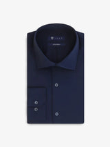 Marine cotton satin adjusted shirt