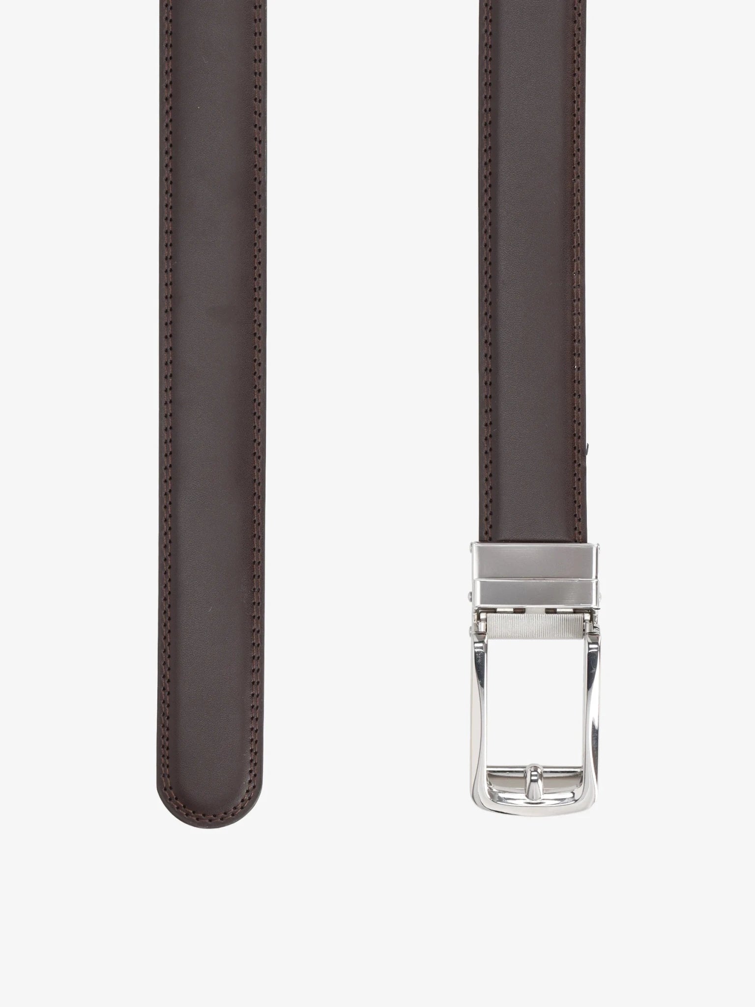 Ceinture à cliquet marron - IZAC