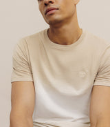 T-shirt tye & dye beige