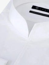Chemise col philosophe blanche