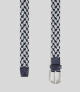 Ceinture tressée marine - IZAC