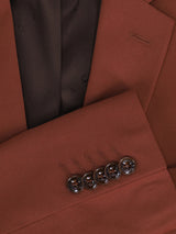 Costume 2 boutons terracotta - IZAC