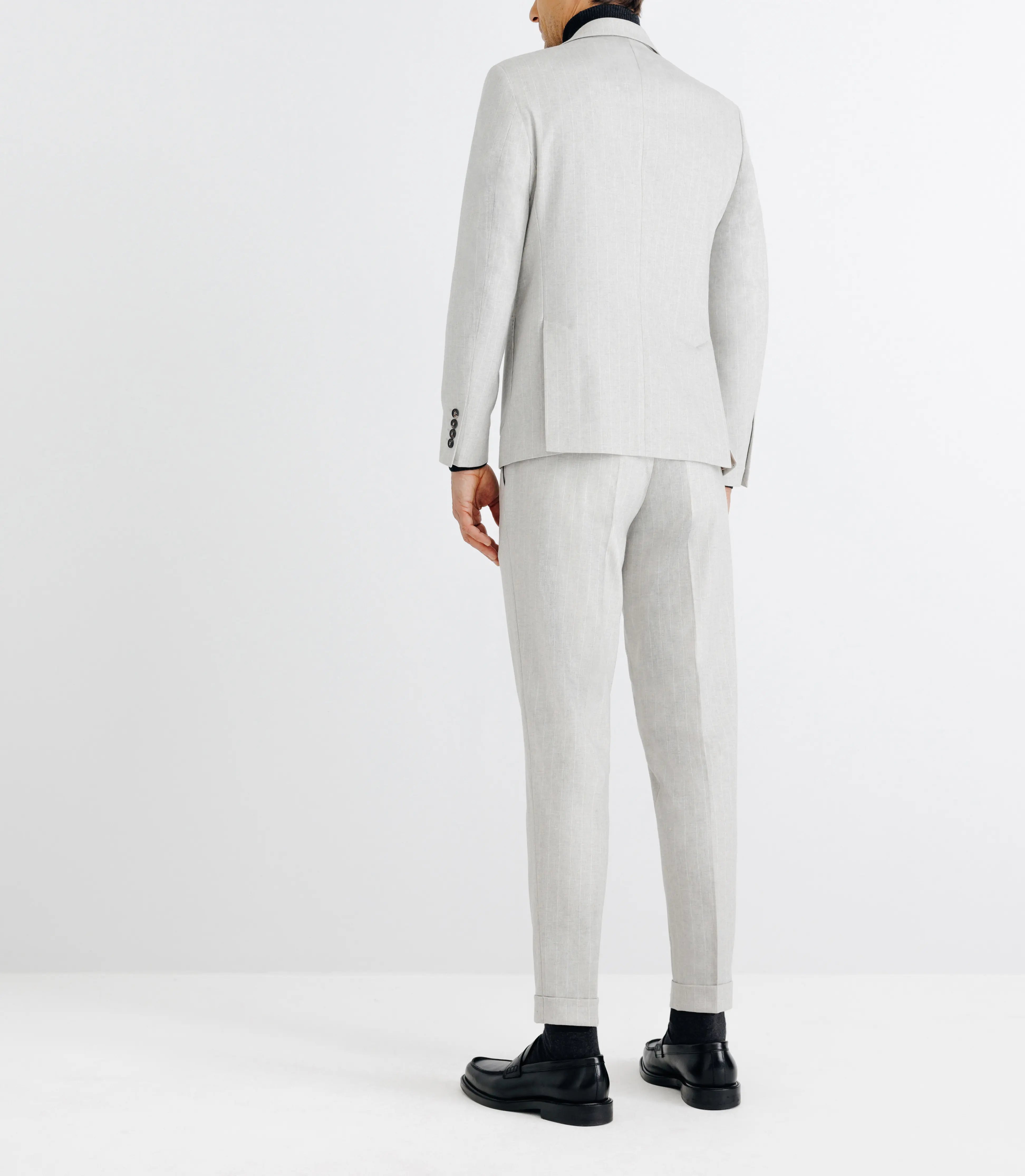 Costume à rayures tennis écru - IZAC