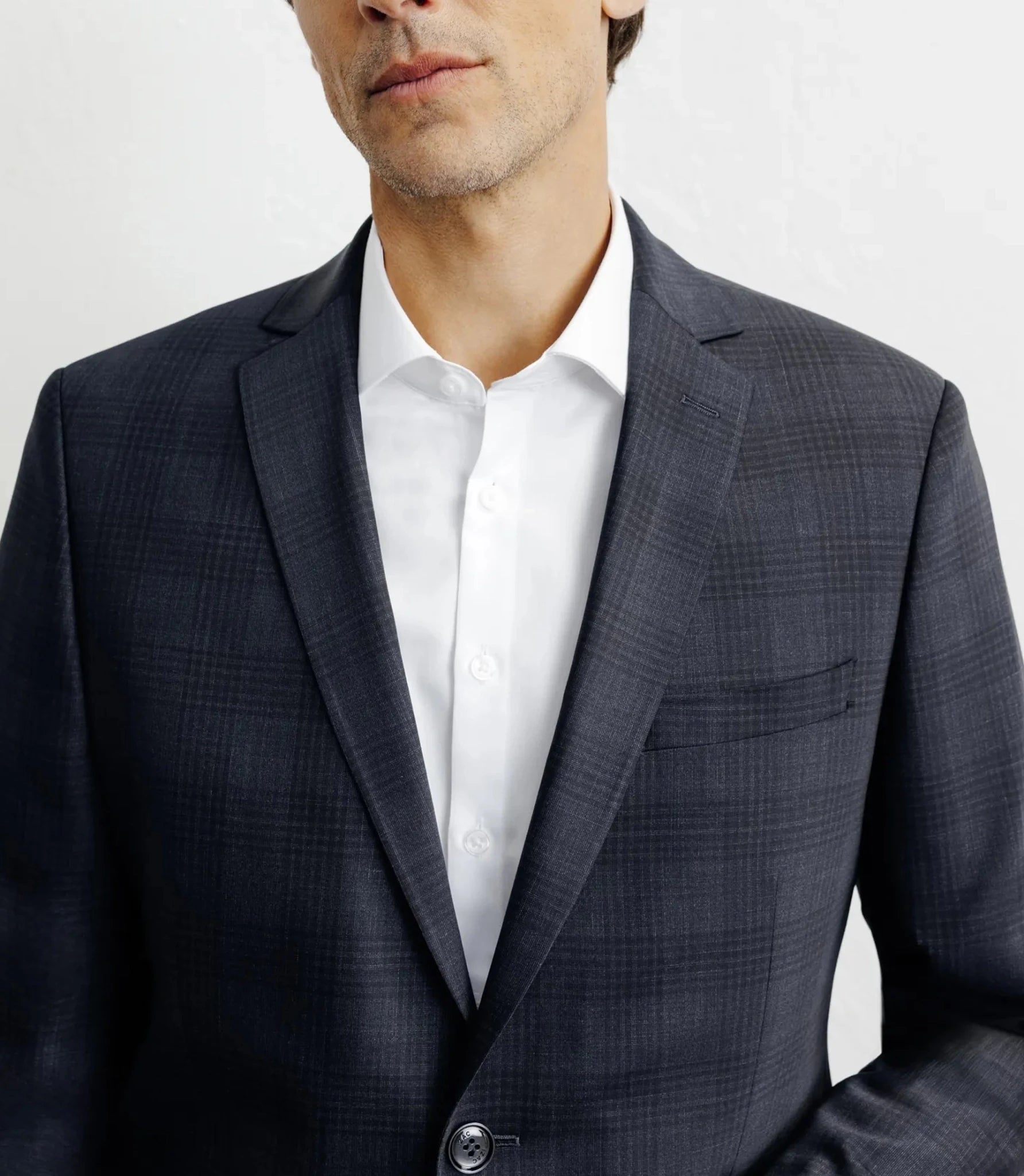 Navy 2-button suit